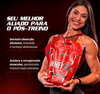 Integralmedica Whey 100% Pure 900G – Baunilha