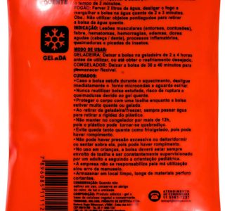 Bolsa Térmica, Termogel, Grande, Laranja