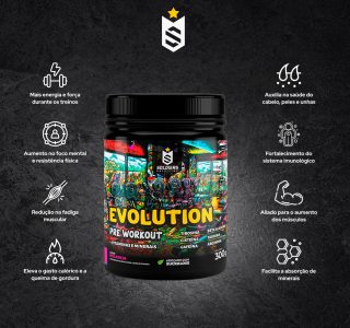 Pré-Treino Evolution Pré Workout 300g – Soldiers Nutrition (Melancia)