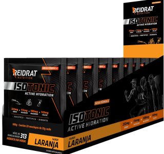 Isotonic Active Hydration – 20 Sachês de 33g Laranja – Reidrat