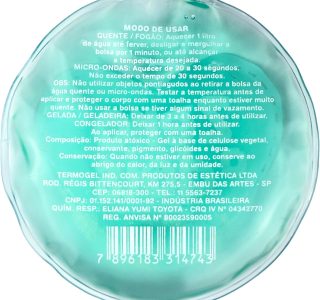 Zero a dois, Bolsa Térmica para Bebê, Alivia a cólica, Com blister, Verde