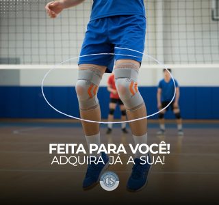 Joelheira 3D Silicone de compressão articulada | Modelo PREMIUM com hastes flexíveis e ajustáveis |DEPARTAMENT STORE (PRETA, GG)