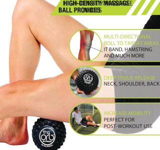 Pro-Tec Athletics Esferas, variam em tamanho e cor, massagem profunda nos tecidos, alívio muscular, isquiotibiais, quadríceps, panturrilha, bola de massagem multidirecional, melhora o desempenho,