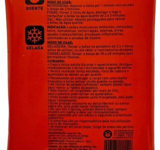 Bolsa Térmica, Termogel, Grande, Laranja