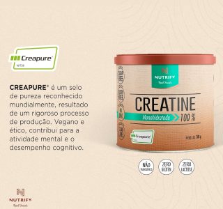 Creatine Creapure (300g) – Único, Nutrify