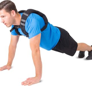 Colete de treinamento pesado ProsourceFit para levantamento de peso, corrida e exercícios físicos com peso corporal; homens e mulheres – 2,7 kg, 3,6 kg, 4,5 kg, 5,4 kg, 9 kg