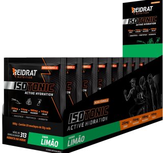 Isotonic Active Hydration – 20 Sachês de 33g Laranja – Reidrat