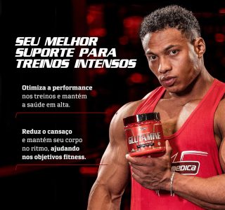 Glutamine 150g – L-glutamina Isolada 100% Sem Sabor – Integralmédica