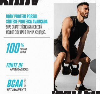 BODY PROTEIN SABOR CACAU – 600 G – EQUALIV