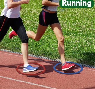 Pacote de 24/30/48/96 Anéis de agilidade de 38 cm Speed Training Hopscotch Rings Círculo Plástico Argolas de Agilidade Barreiras para Atleta Exercício Futebol Futebol Ginástica Jogos Prática Footwork